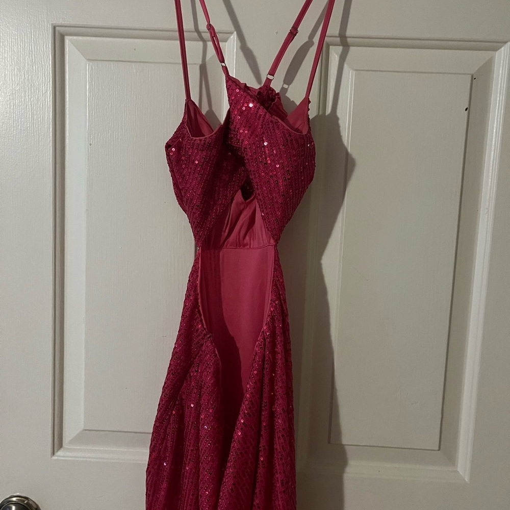 HELLO MOLLY Pink Sequin Dress - Picture 3 of 4
